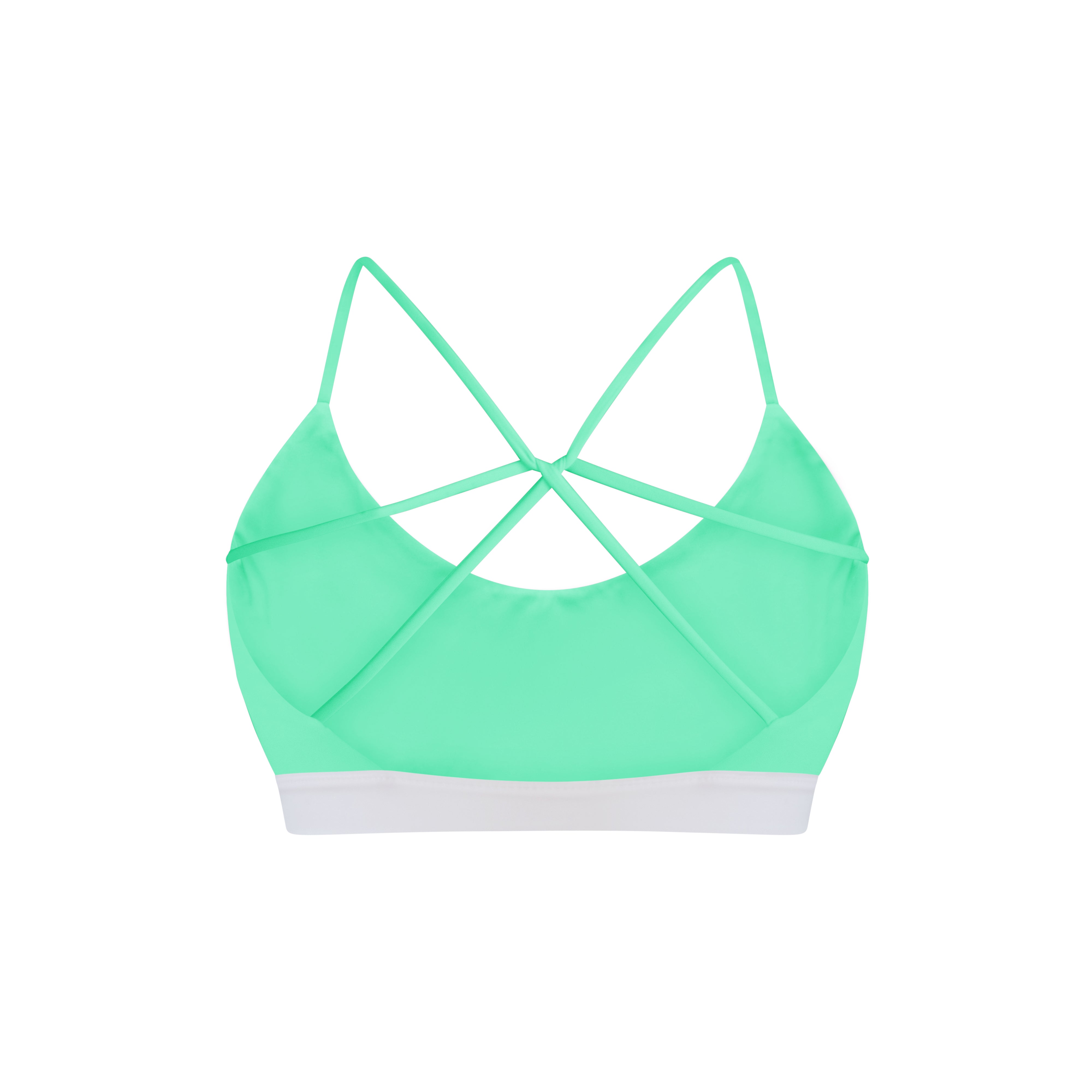 Criss-cross Bralette High Support - Ocean – Naturalista Swimwear