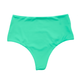 Green bikini bottom on a white background