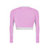Milena Long Sleeve Cropped Rashguard - Candy