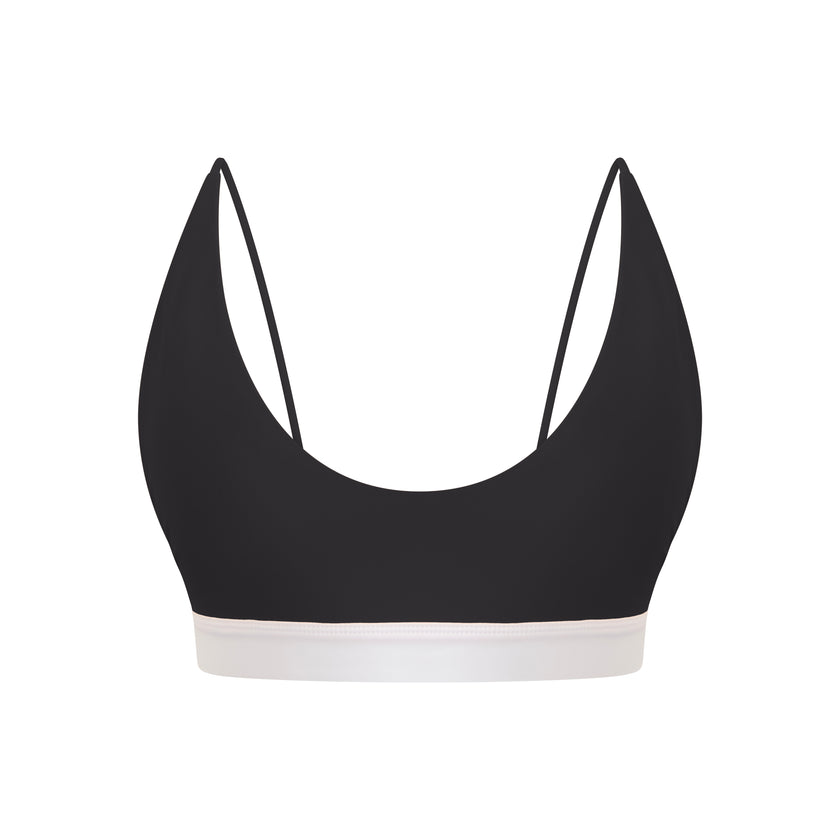 Loraine High-support Bralette - Black