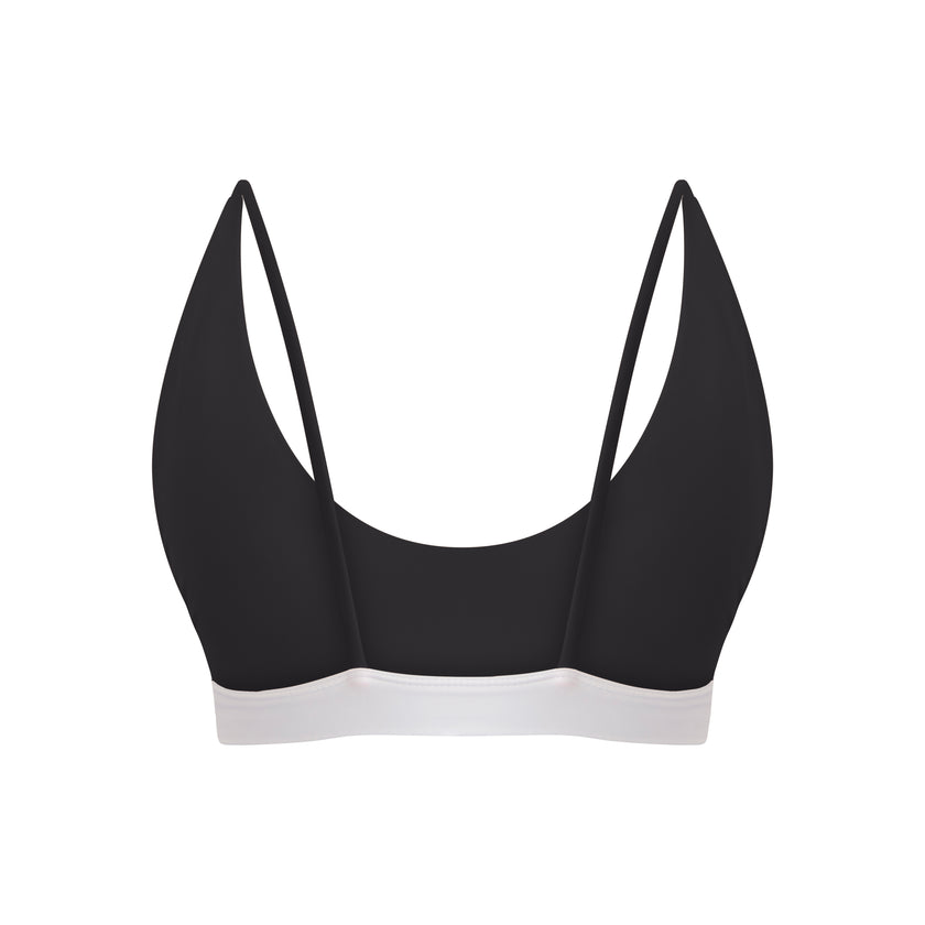 Loraine High-support Bralette - Black