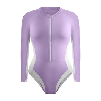 Savanna Long-sleeve Full-body Rashguard - Candy