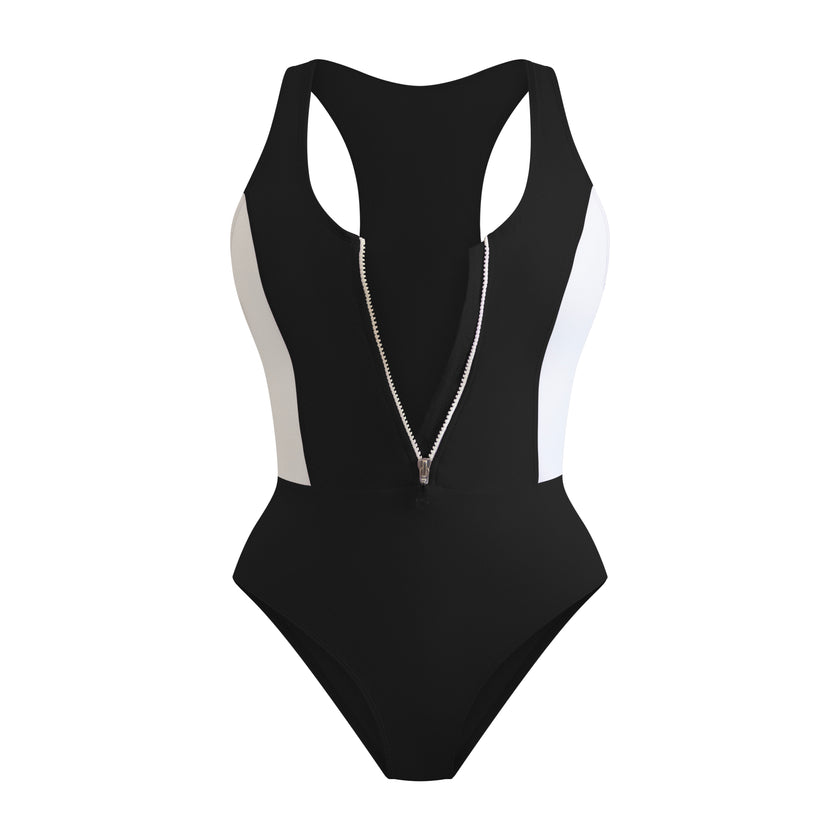 Perfect Swim Full Body Swimsuit - Black