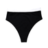 Loraine Cheeky High-waist Bottoms - Black